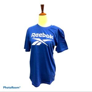 New! Reebok Sporty‎ Blue Logo Tee Boys XL